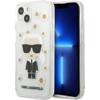 Karl Lagerfeld KLHCP13SHFLT iPhone 13 mini kemény hátlap tok - átlátszó