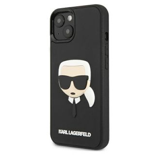 Karl Lagerfeld KLHCP13SKH3DBK iPhone 13 mini kemény hátlap tok - fekete