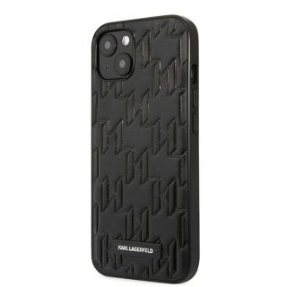 Karl Lagerfeld KLHCP13SMNMP1K iPhone 13 mini kemény hátlap tok - fekete