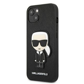 Karl Lagerfeld KLHCP13SOKPK iPhone 13 mini kemény hátlap tok - fekete