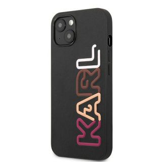 Karl Lagerfeld KLHCP13SPCOBK iPhone 13 mini kemény hátlap tok - fekete