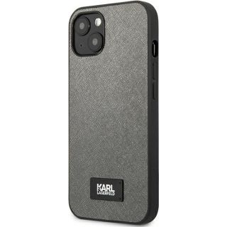 Karl Lagerfeld KLHCP13SSFMP2DG iPhone 13 mini kemény hátlap tok - ezüst