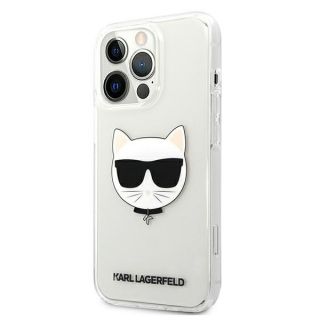 Karl Lagerfeld KLHCP13XCTR iPhone 13 Pro Max kemény hátlap tok - átlátszó