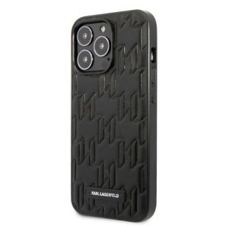 Karl Lagerfeld KLHCP13XMNMP1K iPhone 13 Pro Max kemény hátlap tok - fekete