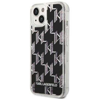 Karl Lagerfeld KLHCP14SLMNMK iPhone 14 kemény hátlap tok - fekete