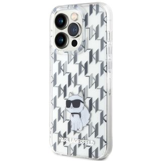 Karl Lagerfeld KLHCP15LHNCMKLT iPhone 15 Pro kemény hátlap tok - átlátszó