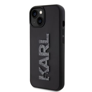 Karl Lagerfeld KLHCP15M3DMBKCK iPhone 14 Plus / 15 Plus szilikon hátlap tok - fekete