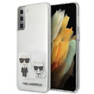 Karl Lagerfeld KLHCS21MCKTR Samsung Galaxy S21+ Plus kemény hátlap tok - átlátszó