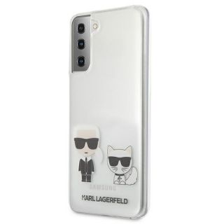Karl Lagerfeld KLHCS21MCKTR Samsung Galaxy S21+ Plus kemény hátlap tok - átlátszó