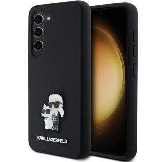 Karl Lagerfeld KLHCS23SSMHKCNPK Samsung Galaxy S23 szilikon hátlap tok - fekete
