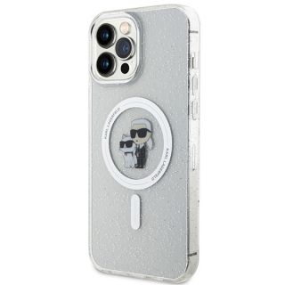 Karl Lagerfeld KLHMP13XHGKCNOT MagSafe iPhone 13 Pro Max kemény hátlap tok - átlátszó