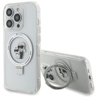 Karl Lagerfeld KLHMP13XHMRSKCH MagSafe iPhone 13 Pro Max kemény hátlap tok - fehér