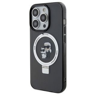 Karl Lagerfeld KLHMP13XHMRSKCK MagSafe iPhone 13 Pro Max kemény hátlap tok - fekete