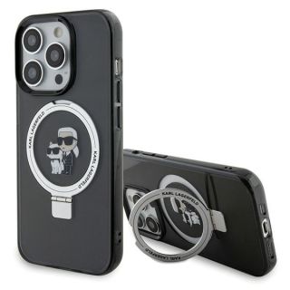Karl Lagerfeld KLHMP15XHMRSKCK MagSafe iPhone 15 Pro Max kemény hátlap tok - fekete