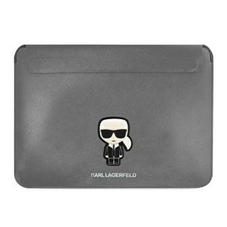 Karl Lagerfeld Sleeve KLCS14PISFG 13” -14” becsúsztathatós laptop táska - fekete