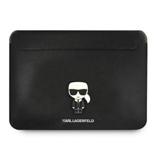 Karl Lagerfeld Sleeve KLCS16PISFBK 16” becsúsztathatós laptop táska - fekete