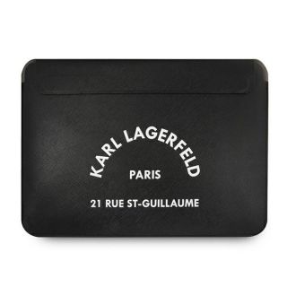 Karl Lagerfeld Sleeve KLCS16RSGSFBK 16” becsúsztathatós laptop táska - fekete