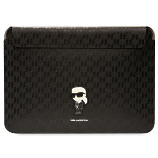 Karl Lagerfeld Sleeve KLCS16SAKHPKK univerzális becsúsztathatós laptop tok 16”-ig - fekete