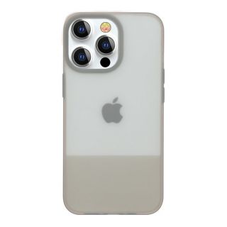 Kingxbar Plain iPhone 13 szilikon hátlap tok - szürke