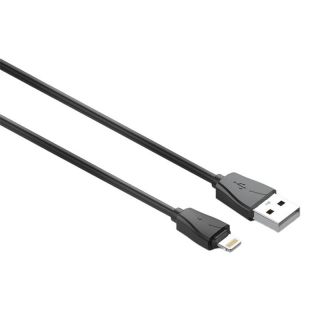 LDNIO C510Q autós töltő 36W (USB-C + USB-A) PD/QC3.0 + Lightning - USB-A kábel - fekete