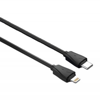 LDNIO C510Q autós töltő 36W (USB-C + USB-A) PD/QC3.0 + Lightning - USB-C kábel - fekete