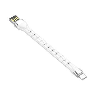 LDNIO LS50 USB-C - USB-A kábel 0,15m - fehér