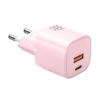 Mcdodo CH-0156 hálózati töltő (USB-A + USB-C) 33W - rózsaszín