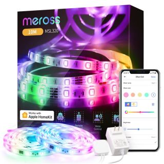 Meross MSL320 Smart HomeKit Wi-Fi okos LED szalag RGB 10m
