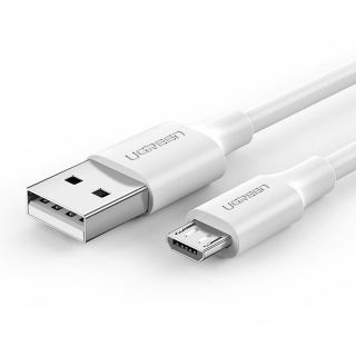Ugreen QC 3.0 USB-A - Micro-USB kábel 2,4A 1,5m - fehér