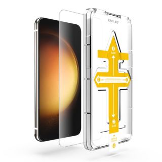 Mobile Origin Samsung Galaxy S23 teljes kijelzővédő üveg felhelyező applikátorral