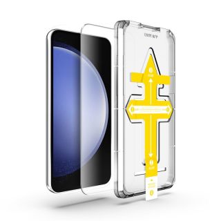Mobile Origin Samsung Galaxy S23 FE teljes kijelzővédő üveg felhelyező applikátorral