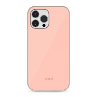 Moshi iGlaze iPhone 13 Pro Max SnapTo mágneses kemény hátlap tok - rózsaszín