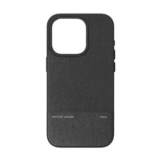Native Union (Re)Classic MagSafe iPhone 15 Pro bőr hátlap tok - fekete