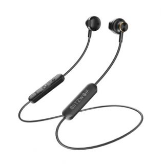 BlitzWolf BW-BTS5 Neckband Magnetic Sport vezeték nélküli fülhallgató - fekete