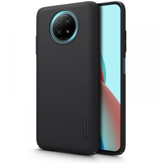 Nillkin Frosted Shield Xiaomi Redmi Note 9T 5G hátlap tok - fekete