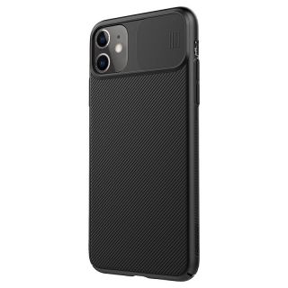 Nillkin CamShield iPhone 11 kemény hátlap tok kameravédővel - fekete