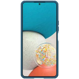 Nillkin Camshield Case Samsung Galaxy A14 4G kemény hátlap tok + kameravédő - kék