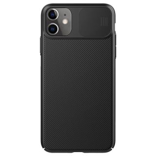 Nillkin Camshield Samsung Galaxy A24 LTE kemény hátlap tok + kameravédő - fekete