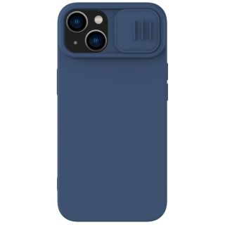 Nillkin CamShield Silicone MagSafe iPhone 14 Plus szilikon hátlap tok + kameravédő - kék
