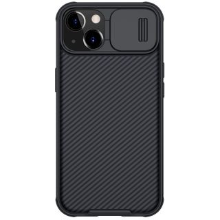 Nillkin CamShield Pro iPhone 12 / 12 Pro kemény hátlap tok kameravédővel - fekete