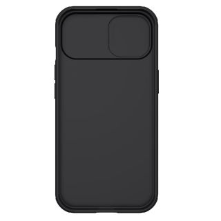 Nillkin Camshield Pro iPhone 15 kemény hátlap tok kameravédővel - fekete