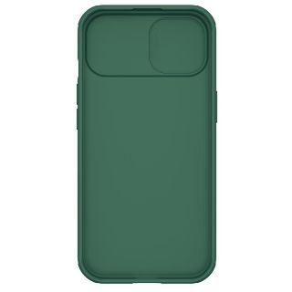 Nillkin Camshield Pro iPhone 15 Plus kemény hátlap tok kameravédővel - zöld