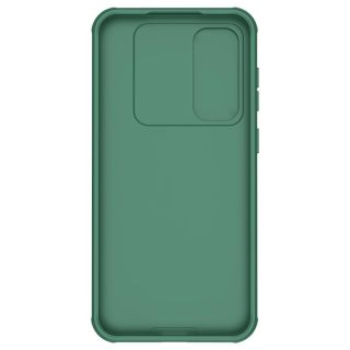 Nillkin CamShield Pro Samsung Galaxy S23 FE szilikon hátlap tok kameravédővel - zöld