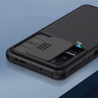 Nillkin CamShield Pro Xiaomi Poco F4 5G kemény hátlap tok kameravédővel - fekete