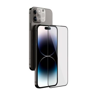 Nillkin HD iPhone 14 Pro kijelzővédő üvegfólia + kamerasziget lencsevédő üvegfólia