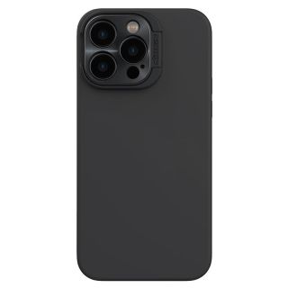 Nillkin Lenswing Magnetic MagSafe iPhone 14 Pro szilikon hátlap tok kameravédővel - fekete