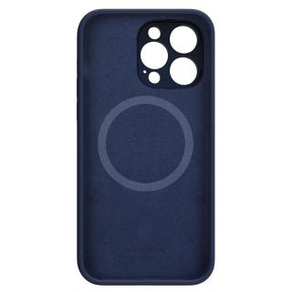 Nillkin Lenswing Magnetic MagSafe iPhone 14 Pro szilikon hátlap tok kameravédővel - kék