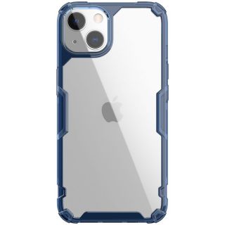 Nillkin Nature Pro iPhone 14 Pro ütésálló kemény hátlap tok - kék