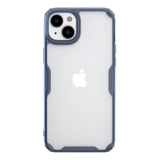 Nillkin Nature Pro iPhone 15 ütésálló kemény hátlap tok - kék