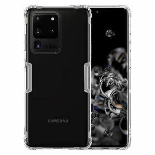 Nillkin Nature Samsung Galaxy S20 Ultra kemény hátlap tok - átlátszó